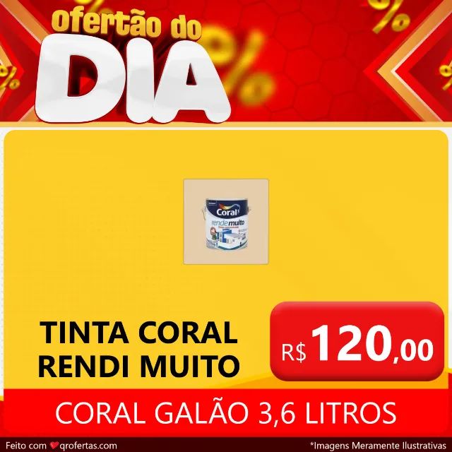 TINTA CORAL RENDE MUITO GALÃO 3,6 LITROS - Foto 2