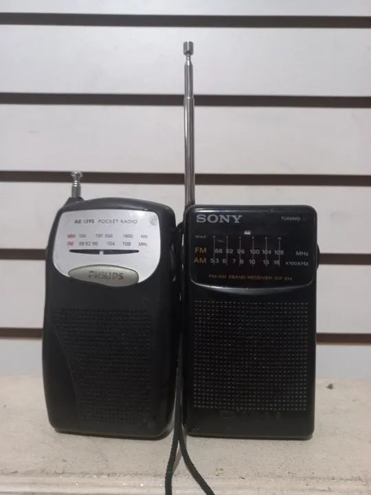 Rádios Portáteis Philips e Sony - Foto 3