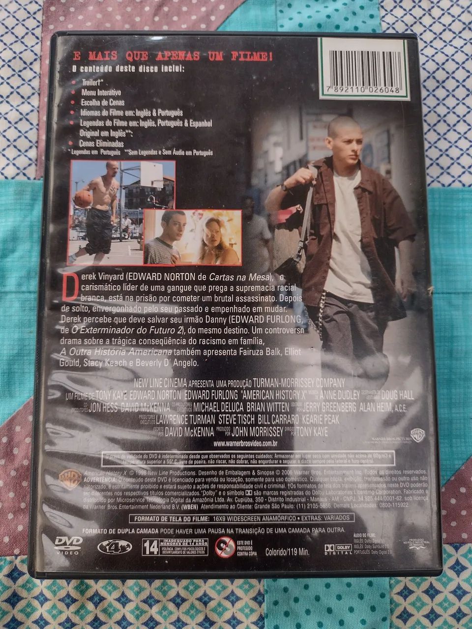 DVD A Outra História Americana  - Foto 2