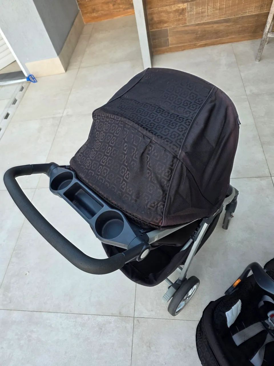 Carrinho + bebê conforto BRAVO - Foto 4