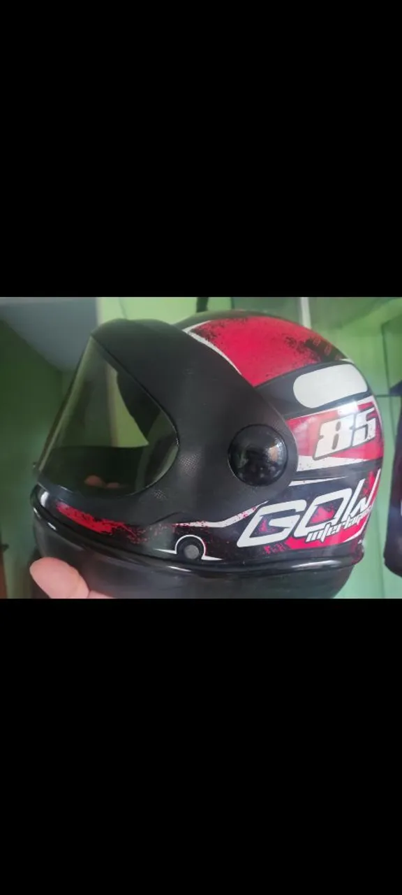 Capacete de Segurança - GOW Imperator e Luvas (Nunca Usados)