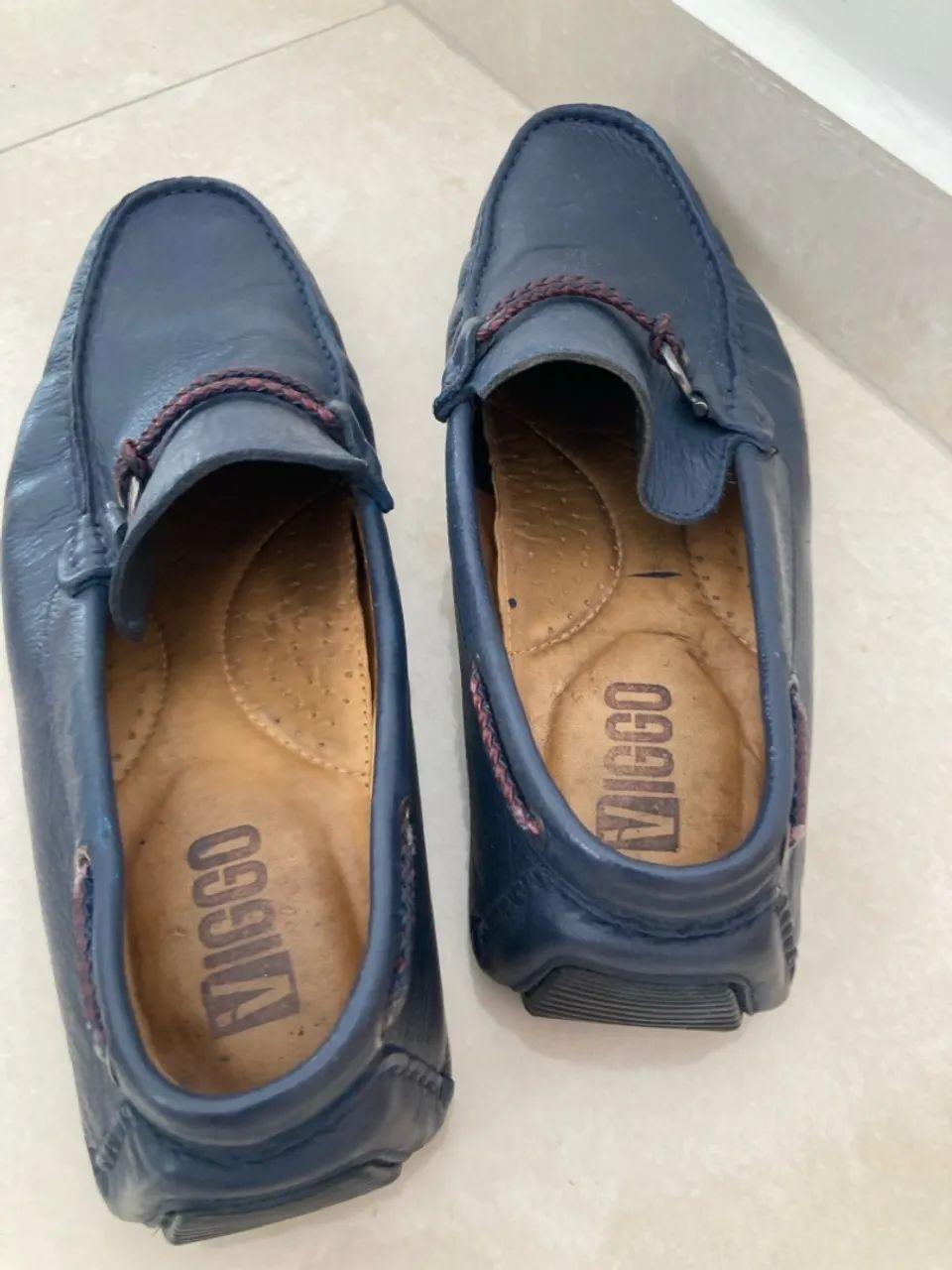 Mocassim Masculino Azul - Foto 2