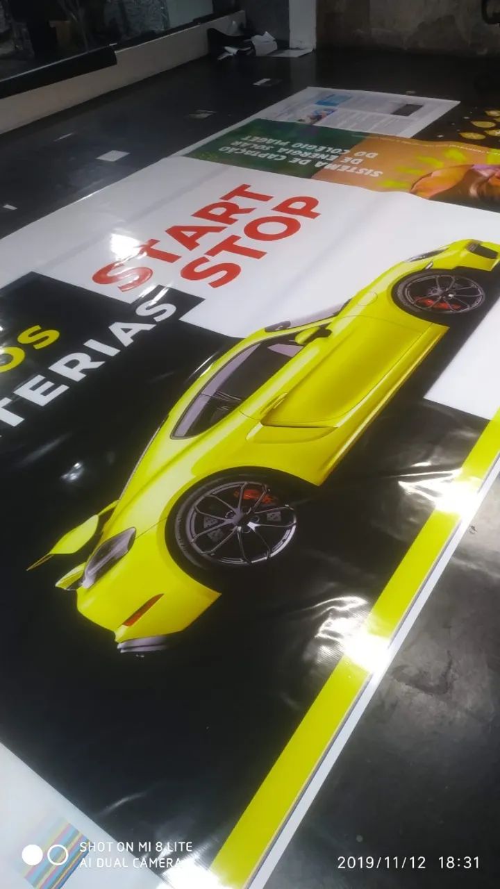 Impressão Digital em Lona Front Light - Faça Sua Arte Personalizada - Foto 4