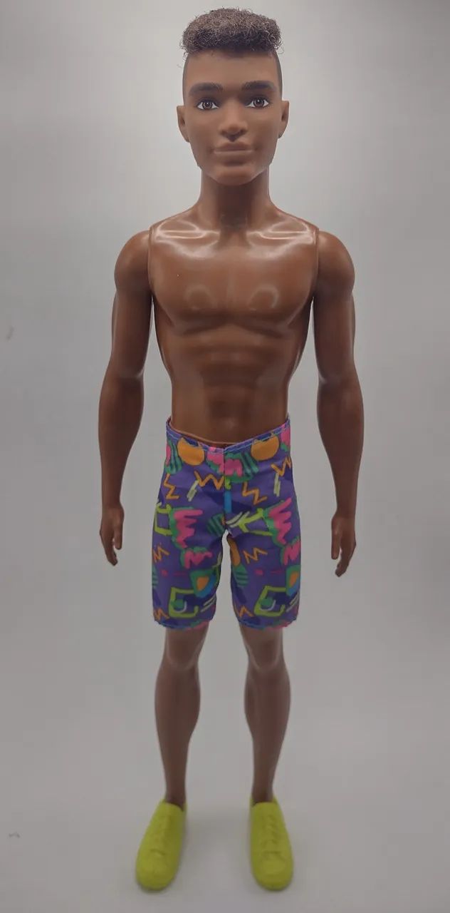 Boneco Ken Negro Fashionista 162 Brinquedos e Jogos Fabril