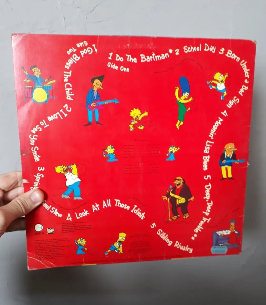 Disco de Vinil The Simpsons Sing the Blues - Foto 3