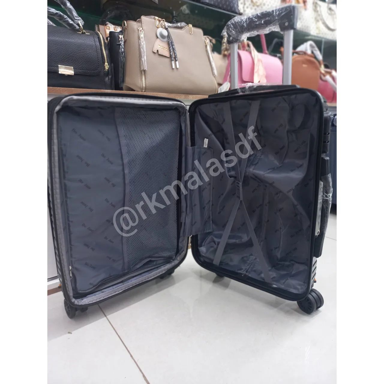 MALA DE BORDO COM ZIPER DUPLO EXTENSOR  E PORTA COPOS SÓ 179! ENTREGO  - Foto 3