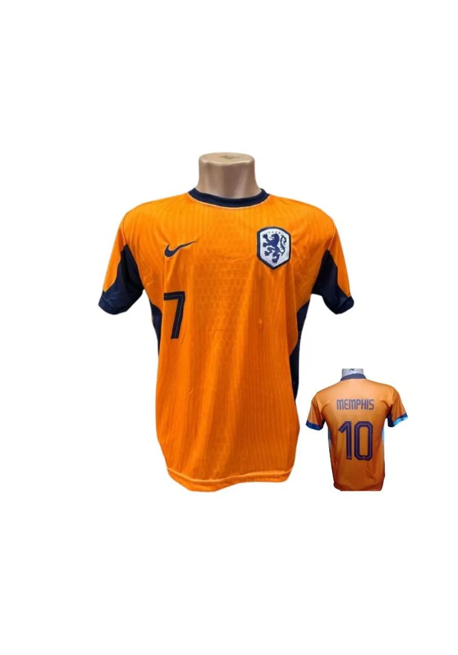 Camisa Holanda Laranja Memphis 10