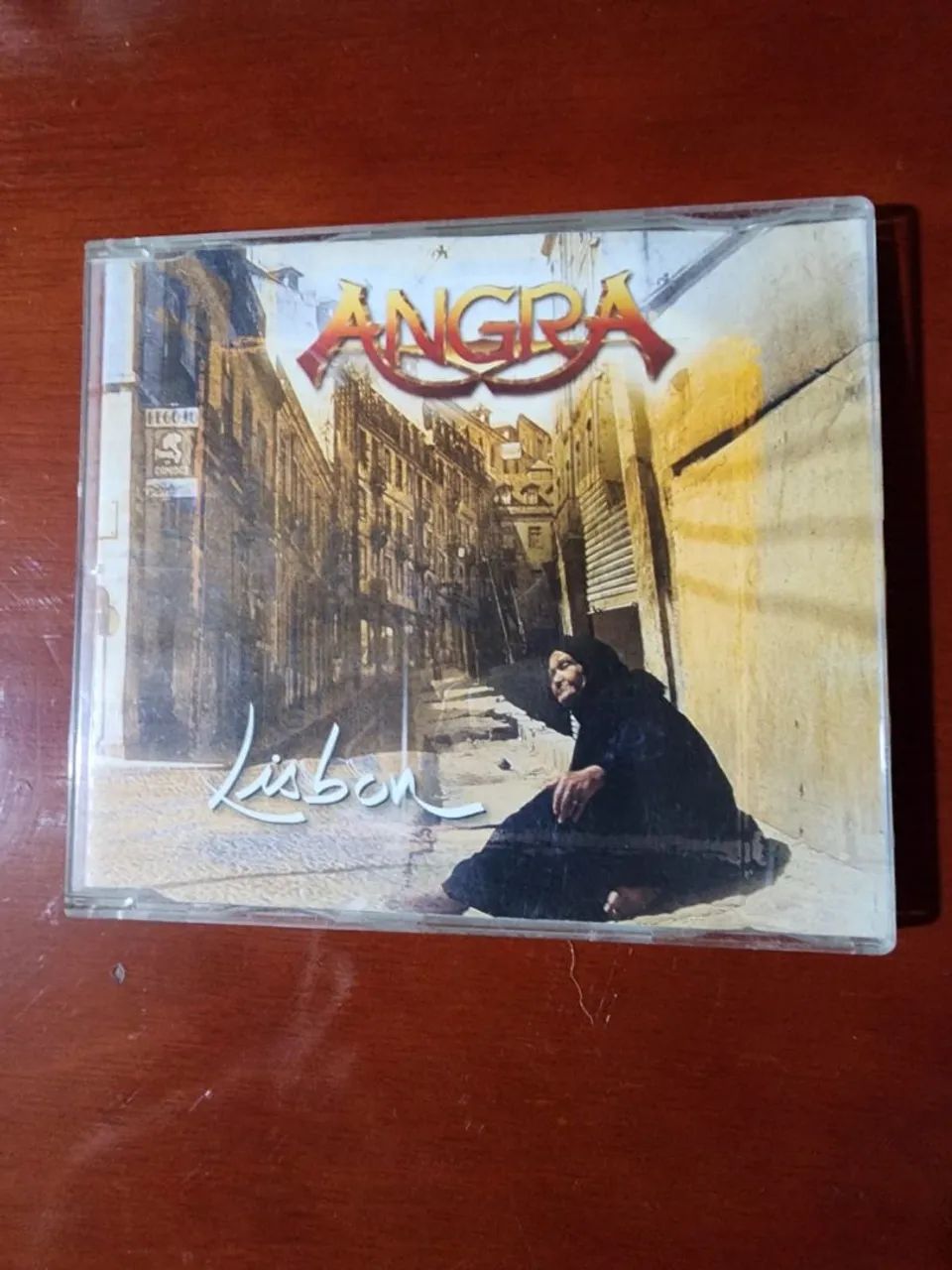CD single Angra - Lisbon com Autógrafos André Matos Shaman Heavy Metal Iron Maiden 