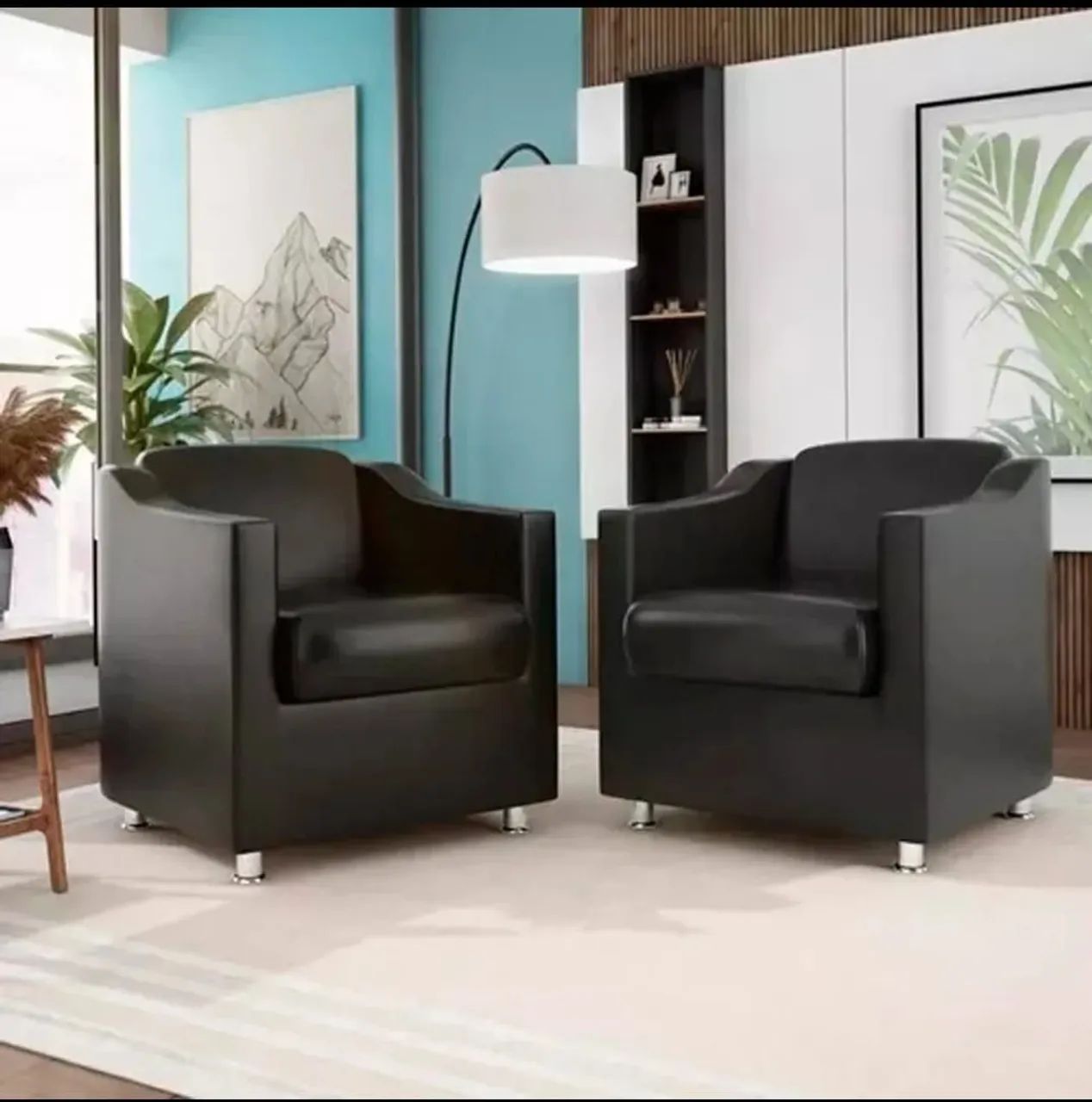 Poltronas para escritório. Salão . Barbearia unidade 350 $ - Foto 2