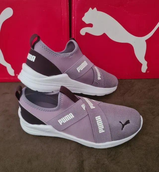 Tênis Puma Wired Run Slip on PS Tam 28, 32 e 33 (original / novo) - Foto 2