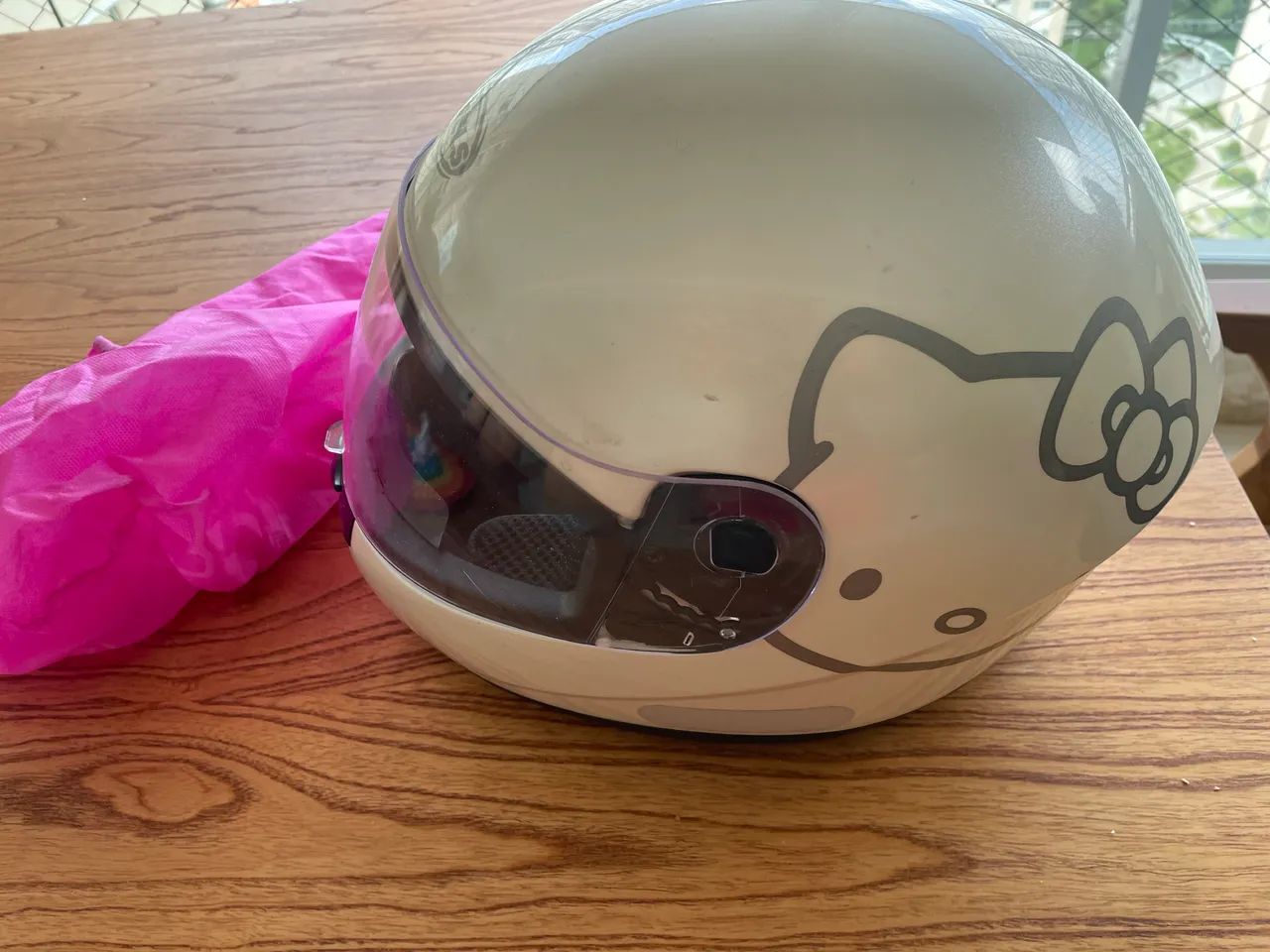 Capacete Peels Hello Kit branco - Foto 4