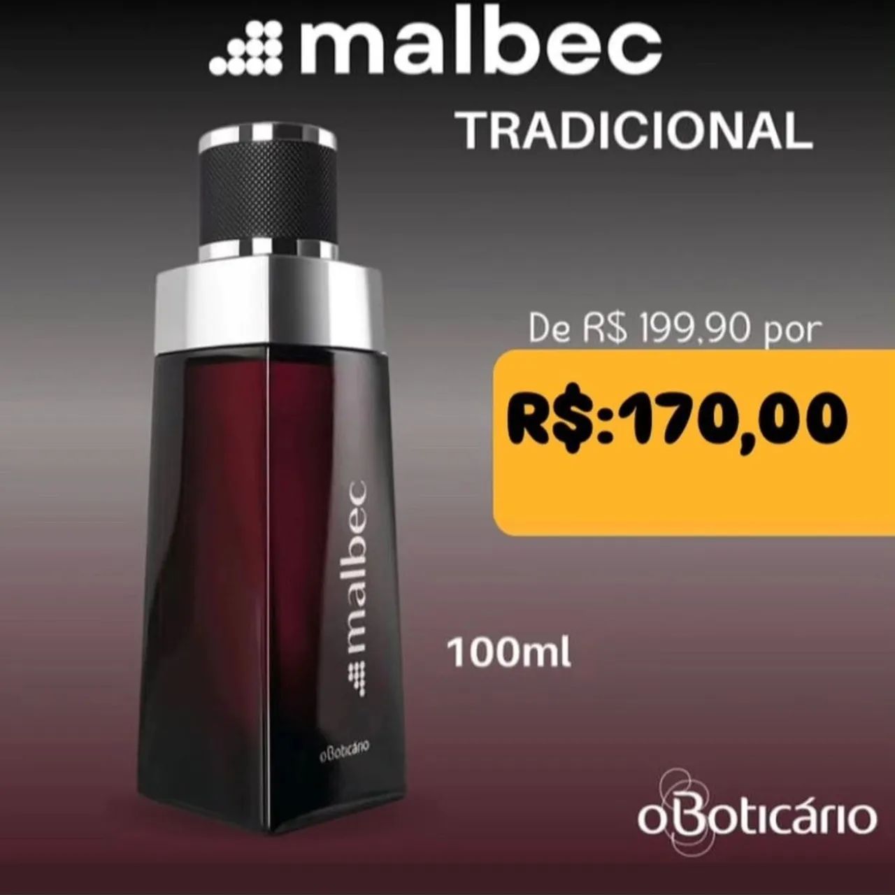 Perfume Malbec O Boticário - 100ml - Foto 2