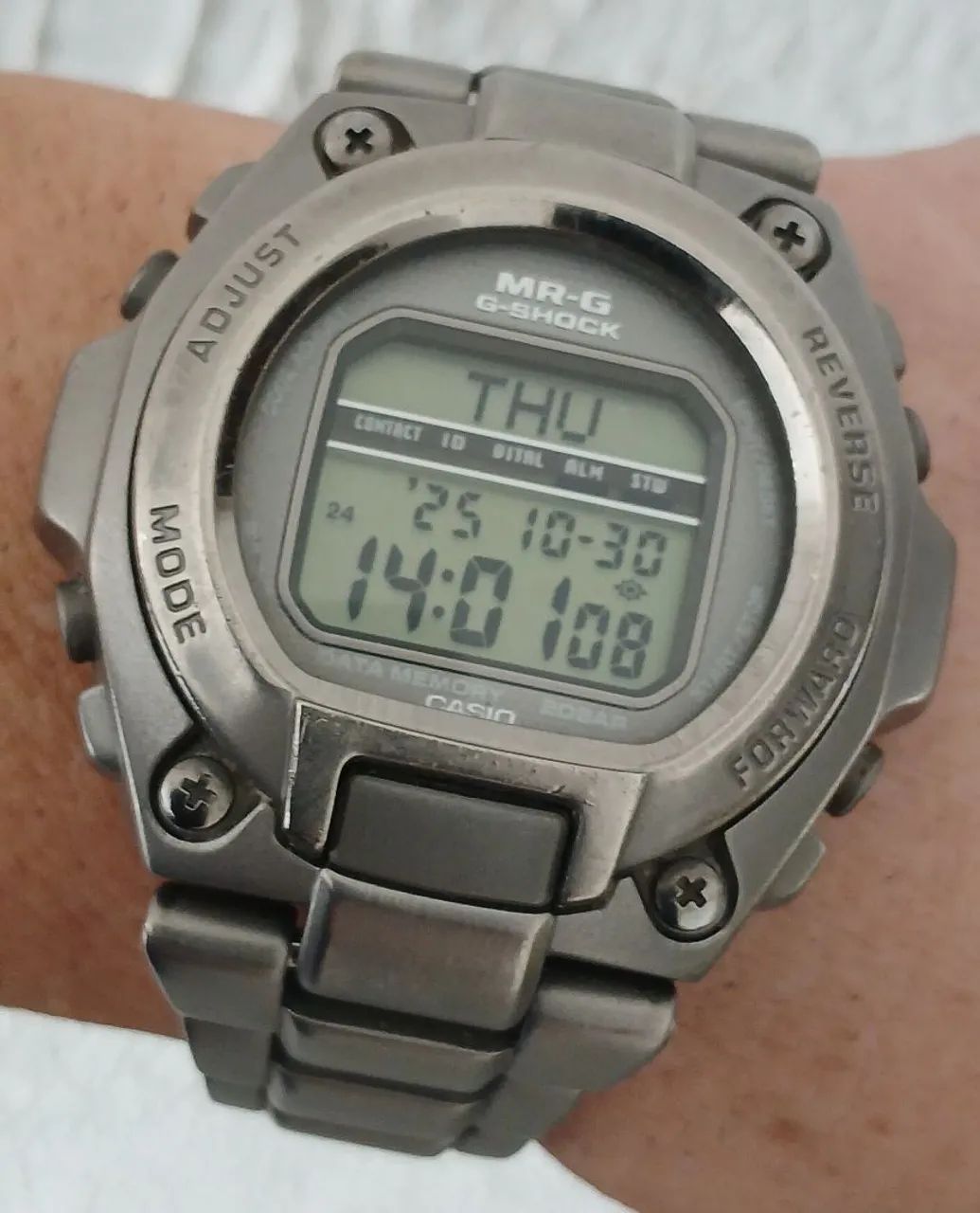 Relógio antigo de coleção raridade absoluta Casio G-Shock MRG