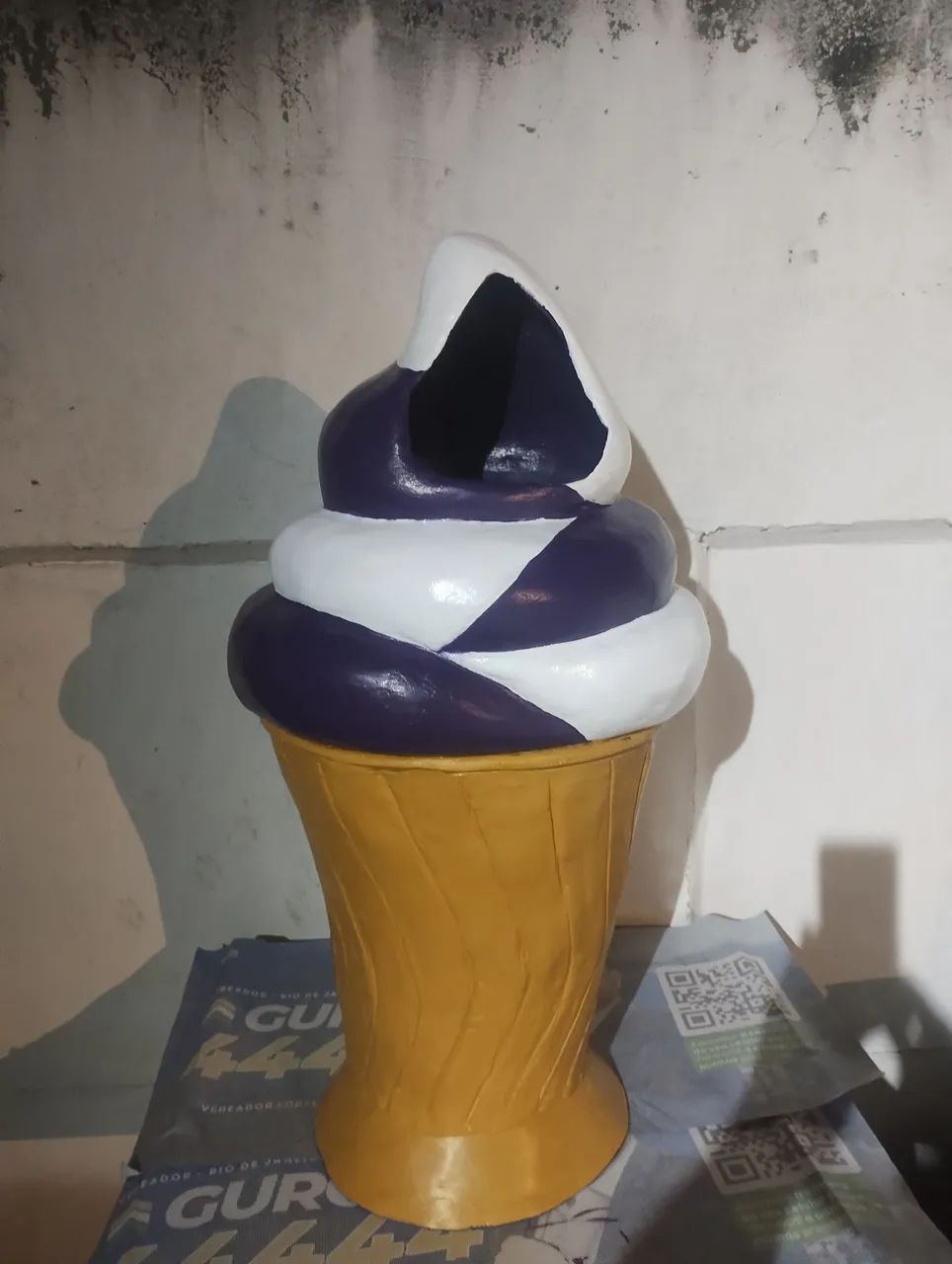 Escultura artístca de sorvete - Foto 2