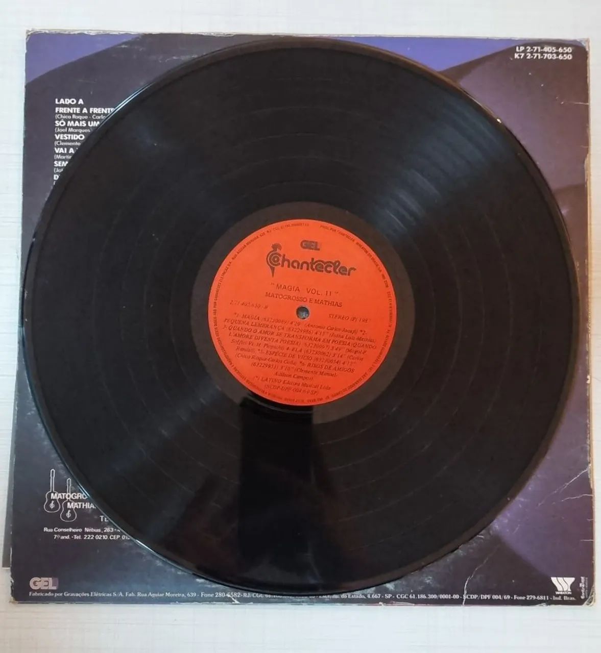 LP Disco de Vinil - Matogroso e Mathias "Magia" - Foto 4