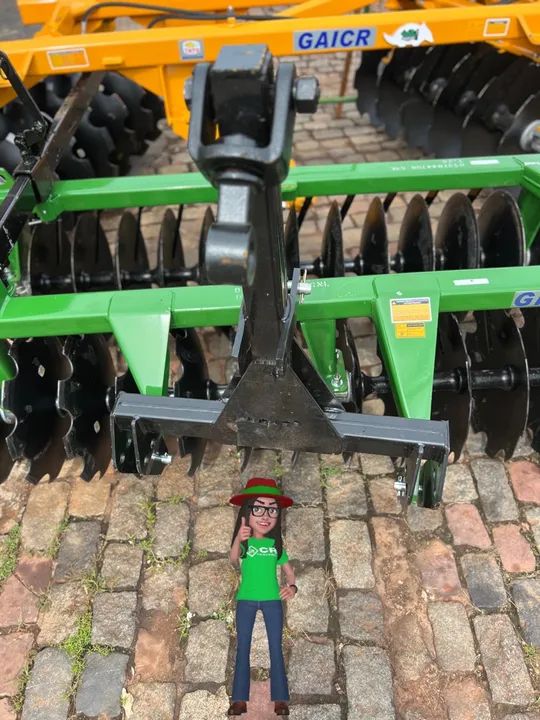 Grade Niveladora 28 discos - TATU. - Foto 2