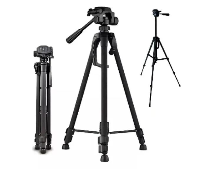 Tripé para Câmera Tomate com Bolsa e Suporte para Celular 1,80 - Foto 3