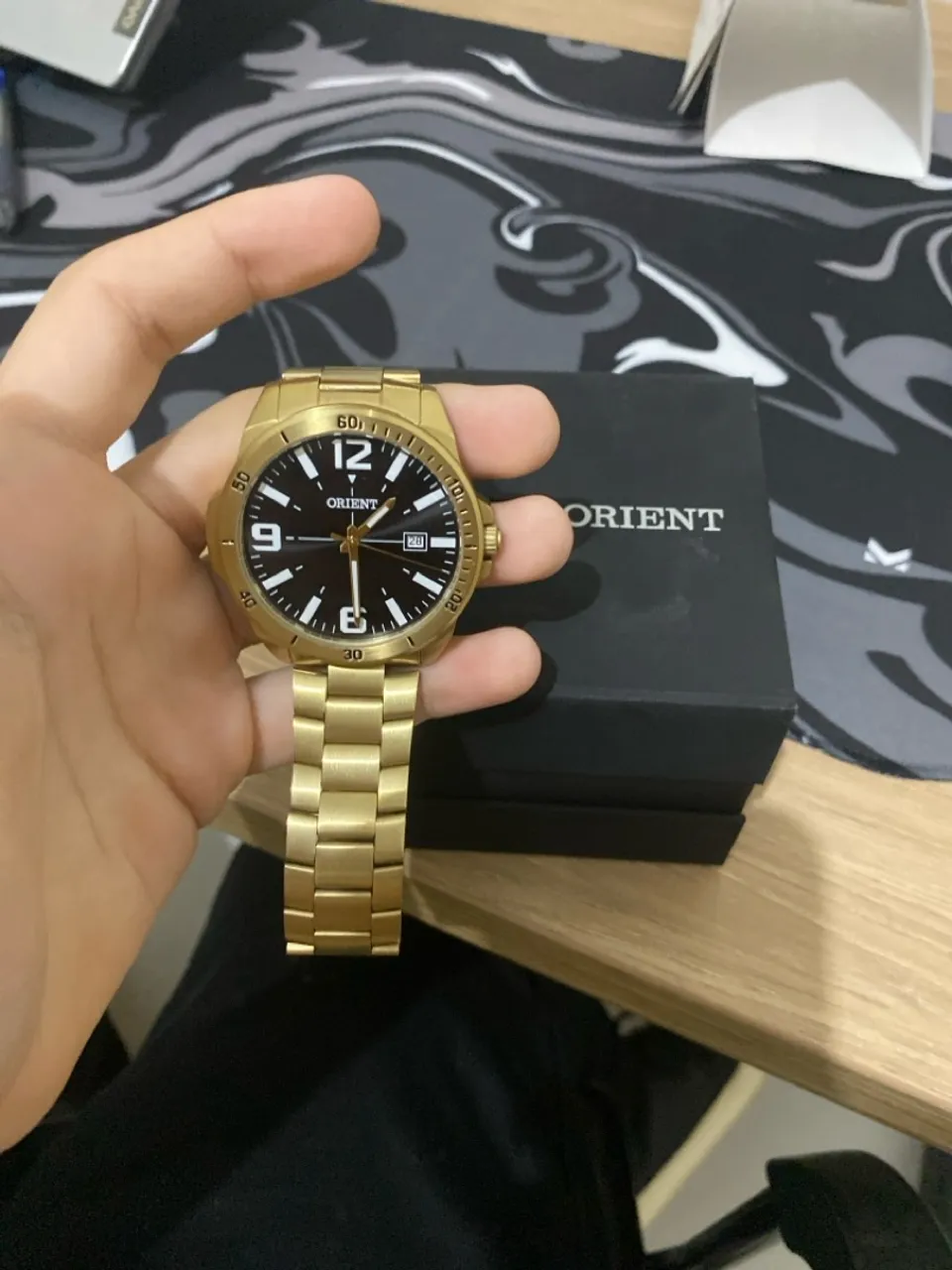 Relógio Orient Dourado - Novo e Original!