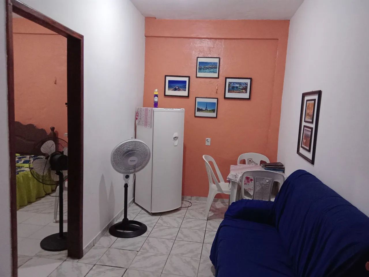 Apto padrão mobiliado telégrafo água Wi-fi de brinde 1/4 e 2/4