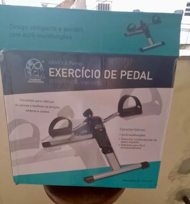 Mini bicicleta ergométrica nova - Foto 5