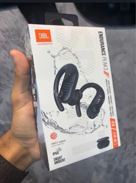 Fone de ouvido JBL Endurance Peak 3 - Novo