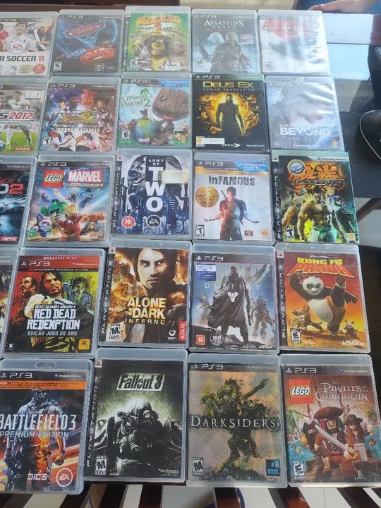 Lote de jogos PS3 - Diversos Títulos - Foto 2
