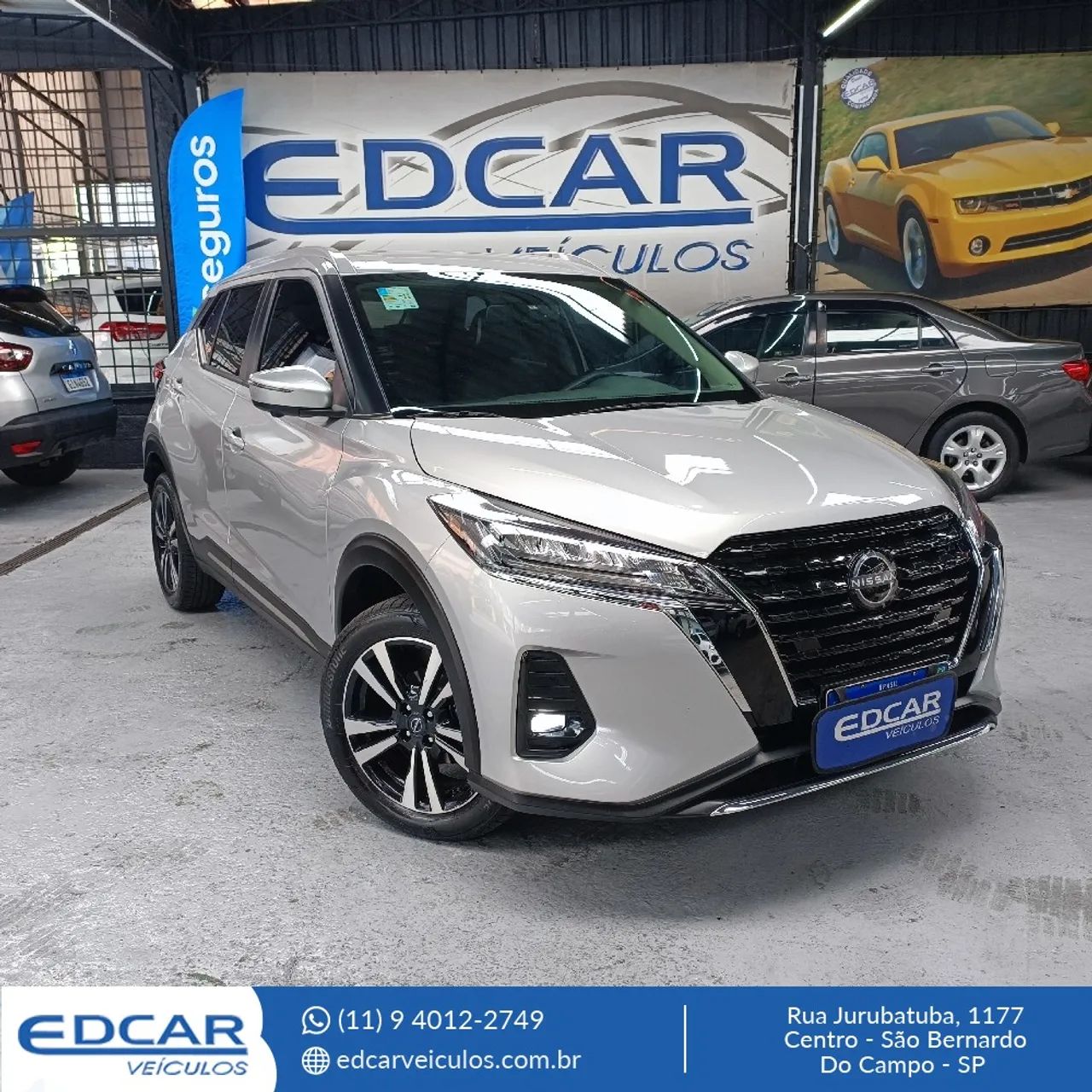 NISSAN KICKS EXCLUSIVE 1.6 16V FLEX AUT. FLEX 2023