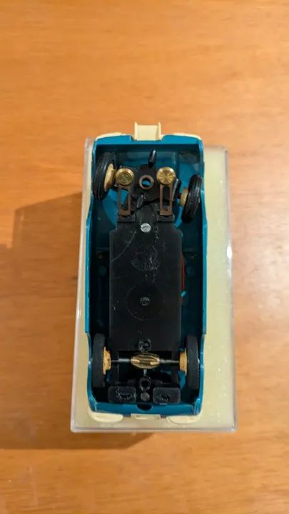 Autorama Carro Corvete Azul ORIGINAL da Estrela - Completo e Impecável - Foto 4