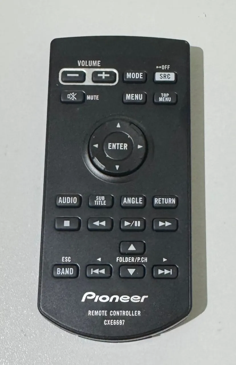 Controle de SOM/DVD Pioneer Modelo CXE6697