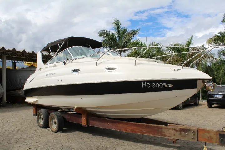 lancha triton280 motor mercruiser 350 hp, gasolina com pouquissima horas de uso uso,  - Foto 4