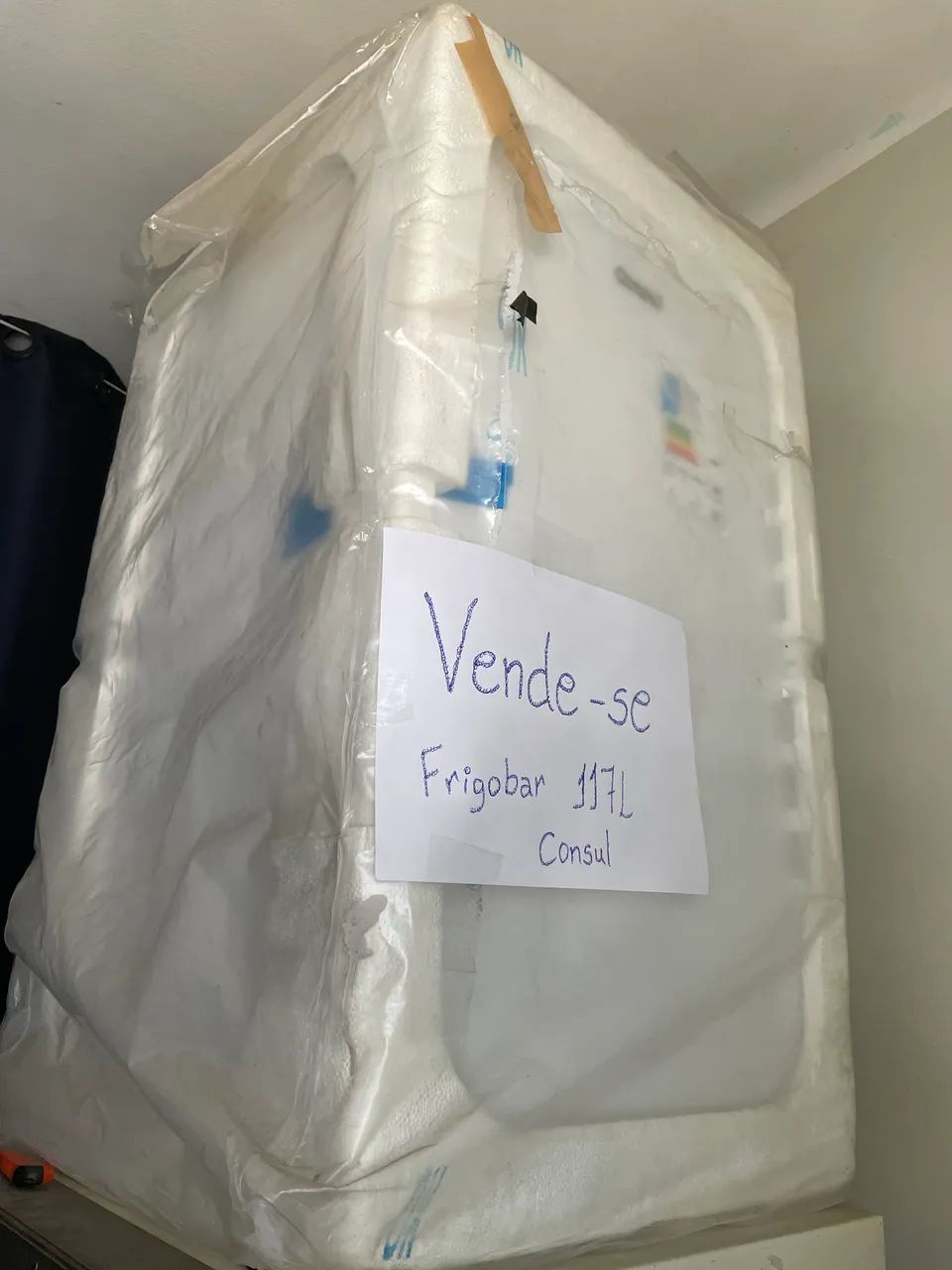 Frigobar Consul 117l branco com gaveta NOVO