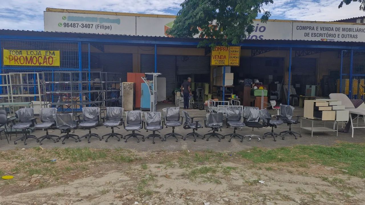 Cadeiras de Escritório Seminovas em Otimas Condições!