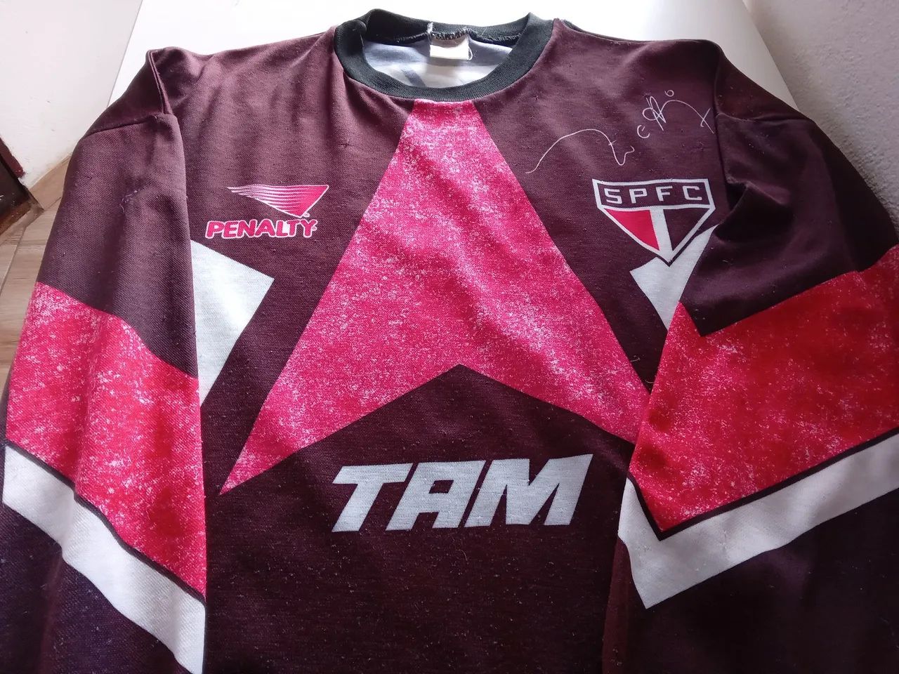 Camisa Penalty São Paulo FC 1993 - Goleiro  - Vintage  - Foto 5