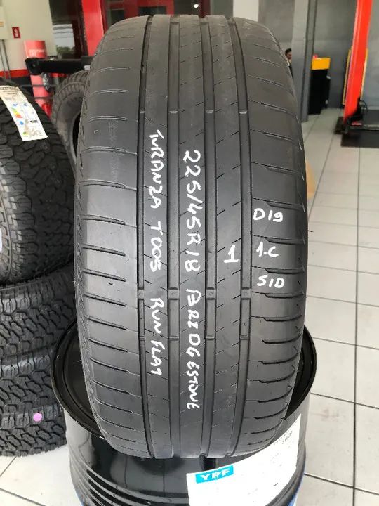 Pneu 225/45r18 Bridgestone Turanza T005 91w Moe Run Flat(1)*usado