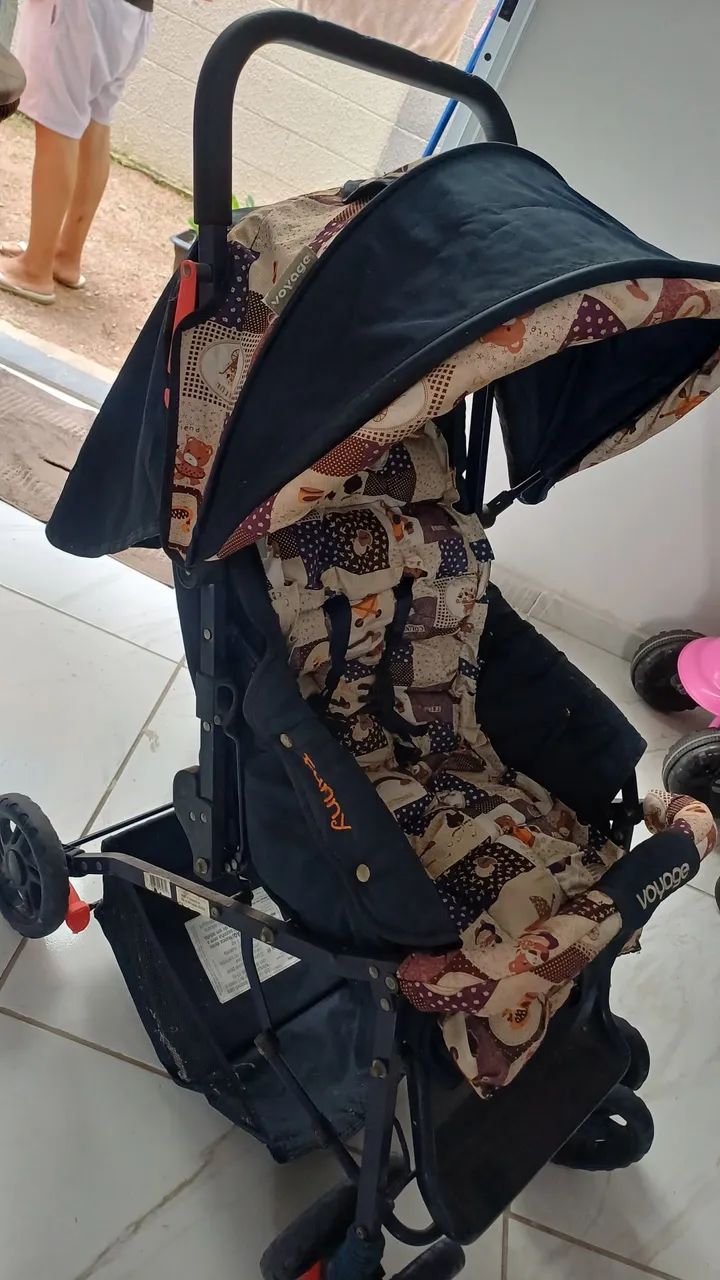 Carrinho de Bebê Voyage - Preto