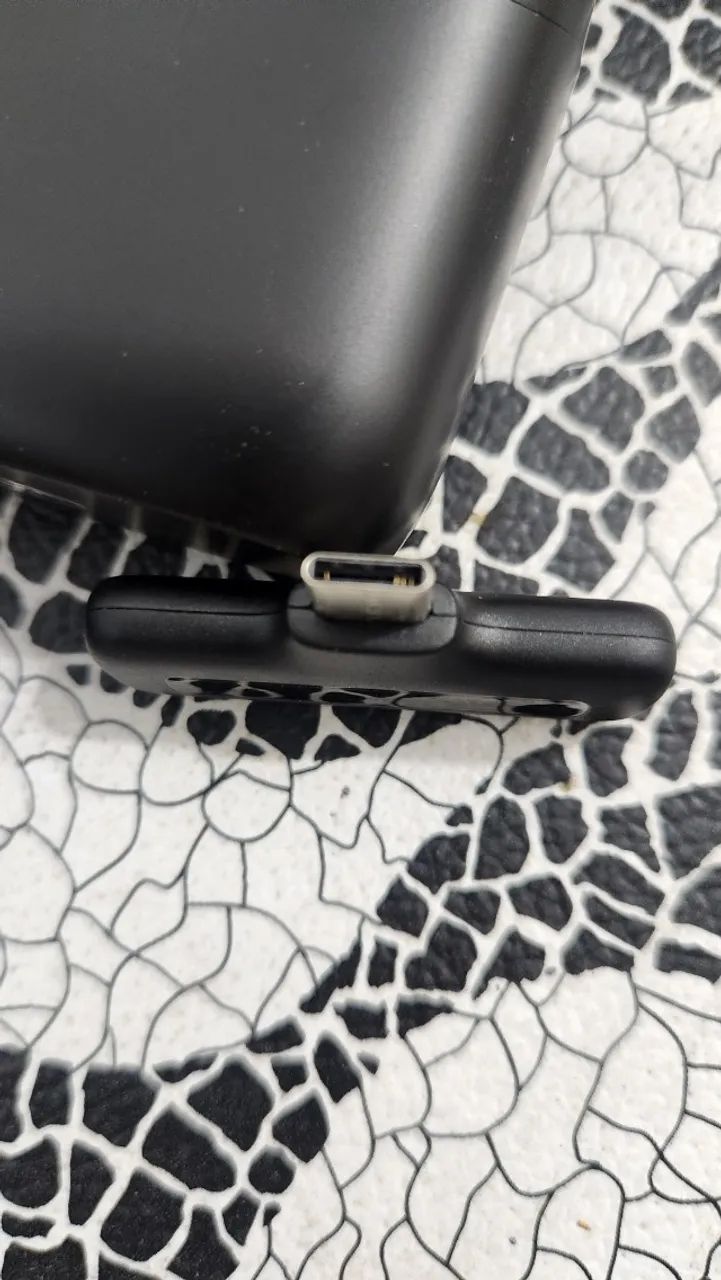 Microfone Sem Fio Lapela Portátil com Caixa de Carga para Android e Tablet  - Foto 5