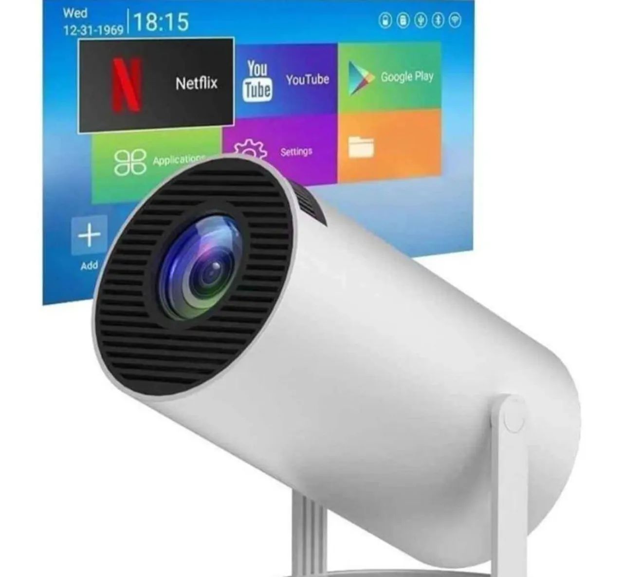 Projetor Portátil com Android e Wi-Fi PROMOÇÃO 