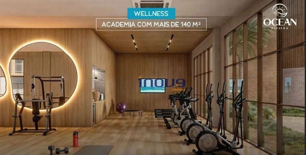 Apartamento com 2 dormitórios à venda, 35 m² por R$ 317.713 - Tapera - Aquiraz/CE - Foto 2