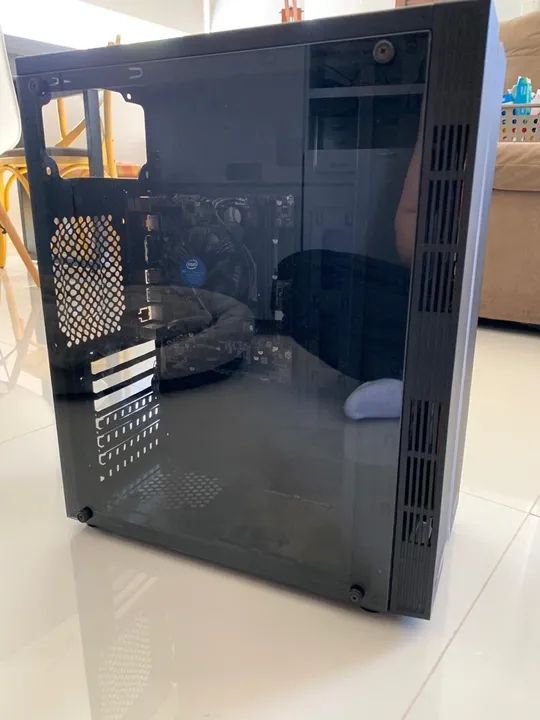 GABINETE COM PROCESSADOR E PLACA MÃE  - Foto 2