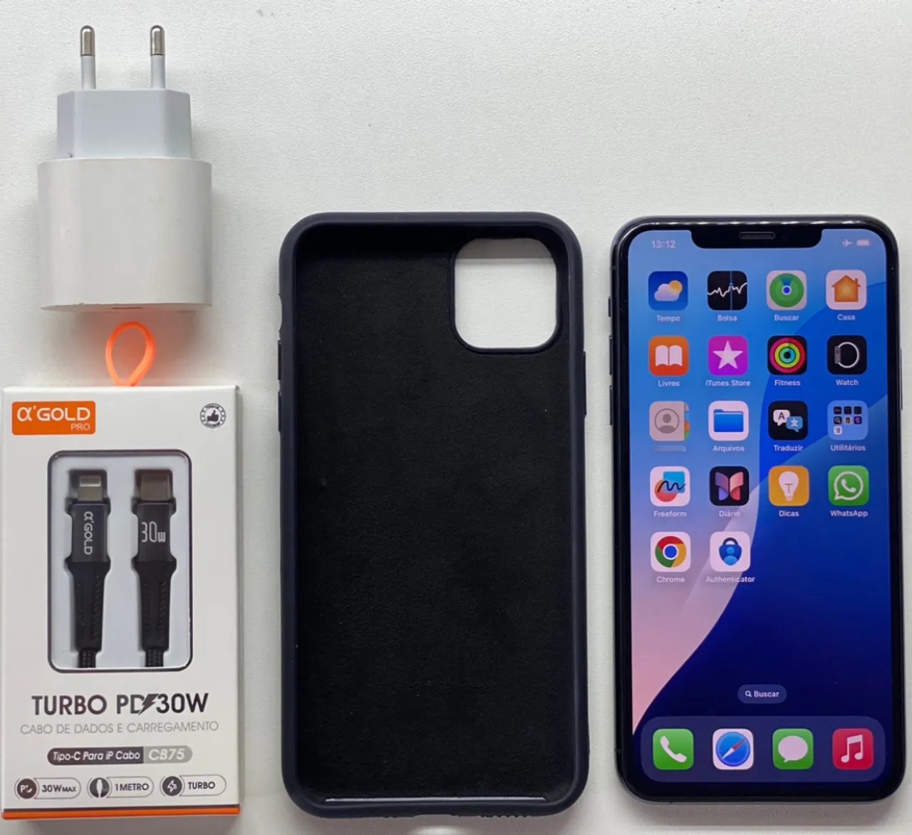 iPhone 11 Pro Max 128 GB Cinza Espacial Zerado