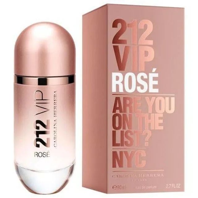 Perfume 212 Vip Rosé Carolina Herrera Eau de Parfum 80ml - Foto 2