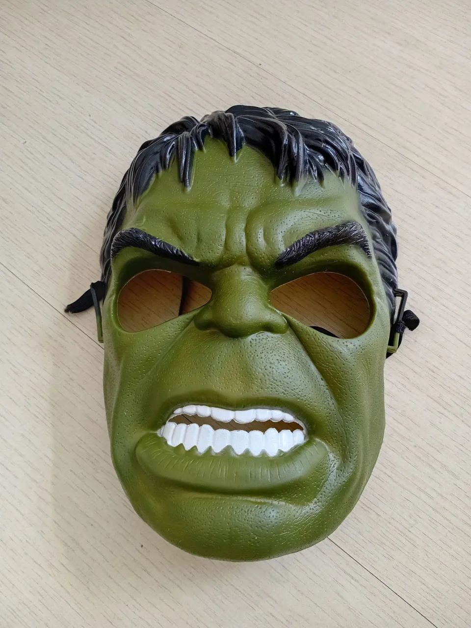 Mascara do Hulk verde de plástico 