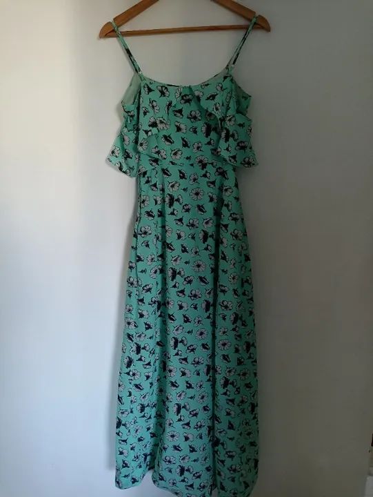 vestido longo estampado   - Foto 4