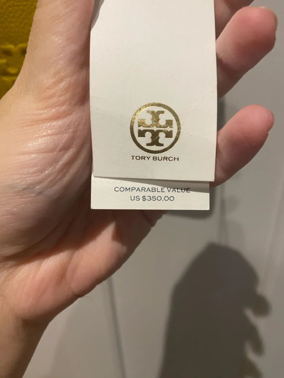 Bolsa de Ombro Tory Burch Amarela - Foto 3