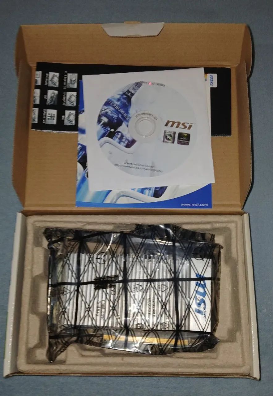 Placa de Video MSI N210 512MB DDR2 (2 Portas DVI) !!! - Foto 3