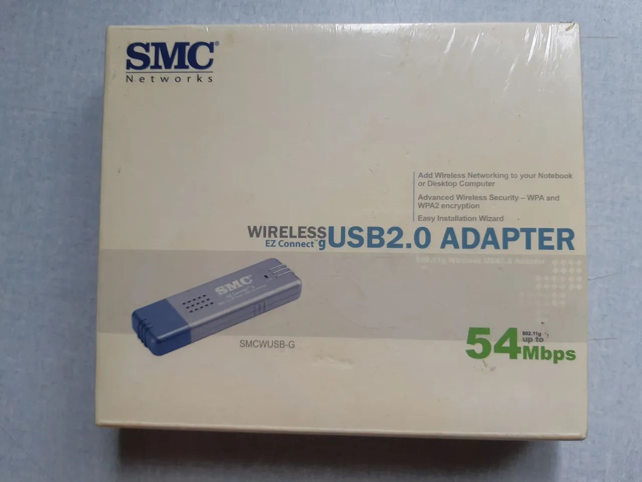 Adaptador Wireless USB 2.0 SMC 54 Mbps