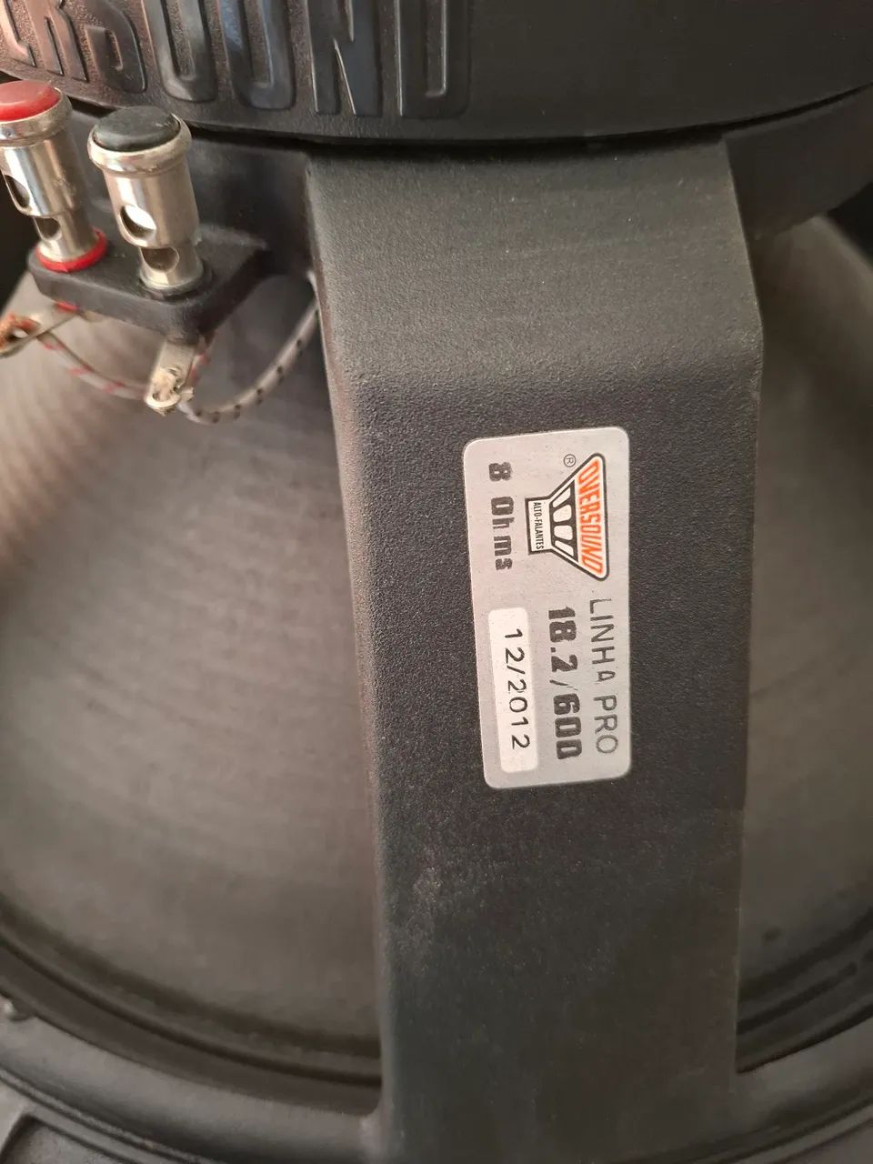 Alto-falante OverSound 18 polegadas 18.2 600 - Foto 2