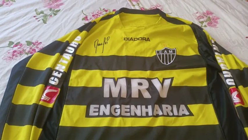 Camisa Galo goleiro oficial DANRLEI - Otimo estado