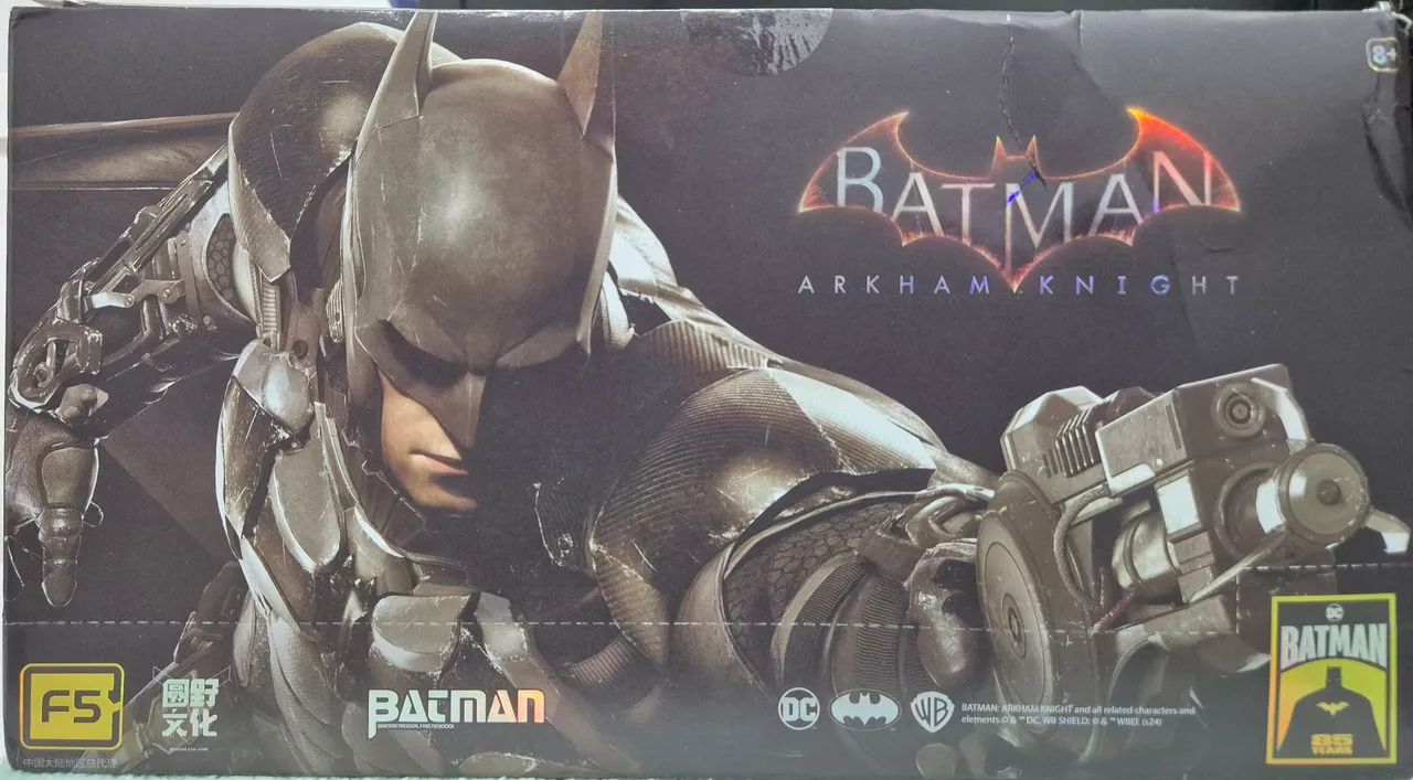 Miniaturas/ActionFigures F5 do Batman Arkham Knight (Caixa completa com os 06 personagens) - Foto 3