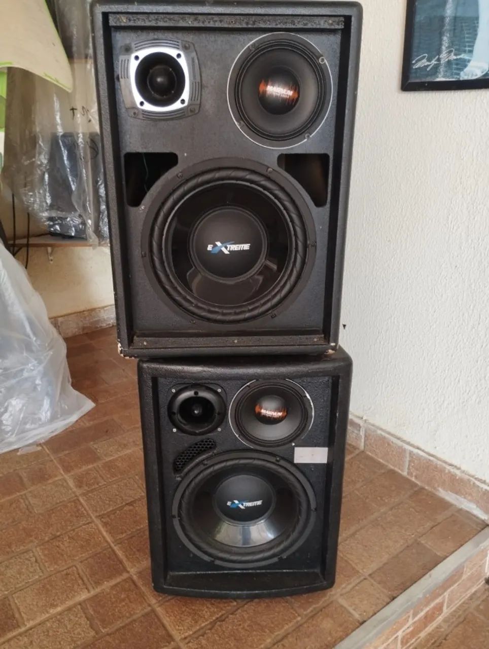 CAIXAS DE SOM -RETORNO